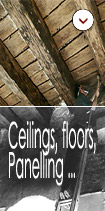 Ceilings, floors, roof paneling...