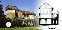 Castel of Gros-Chigy, Saint-André-le-Désert (Saône-et-Loire) - Burgundy (F)