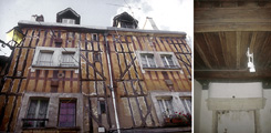 Maison à pan de bois, Joigny (Yonne) - Bourgogne