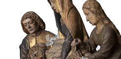Vierge de Pitié de Saint Offenge, conservée dans les collections du musée savoisien de Chambéry